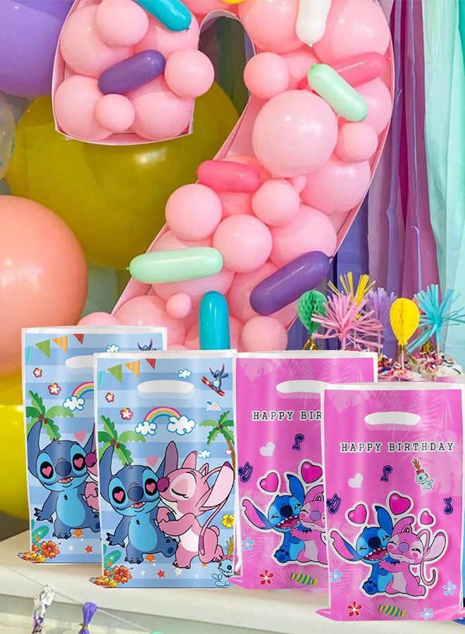 40 PCS Stitch Birthday  Supplies Cartoon Candy Bag Tote Bag Kids Gift Bag Adult Birthday  Decorations - Image 3